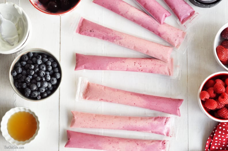 Frozen Smoothie Popsicles