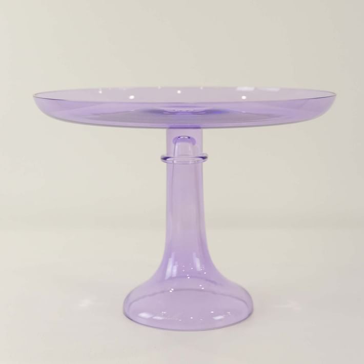 Estelle Coloured Glass Cake Stand