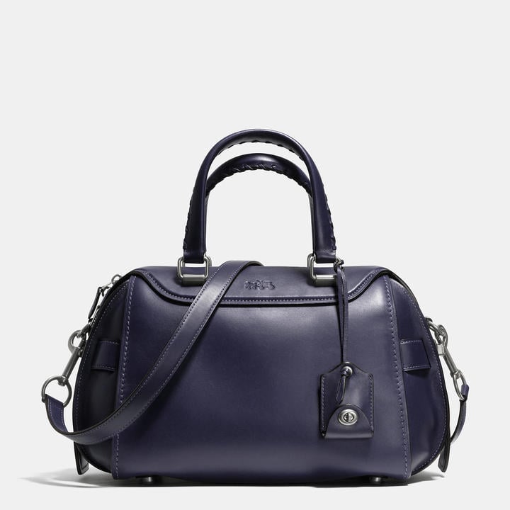Coach Ace Satchel In Glovetanned Leather ($595) | Coach Holiday 2015 ...