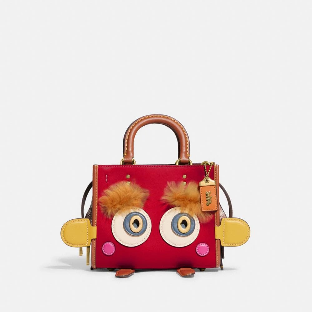 A Rogue 17 Handbag Coach Coachies Rogue 17 in Signature Textile
