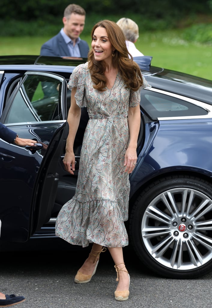 Kate Middleton's Ridley London Dress at Warren Park Children's Centre, June 2019