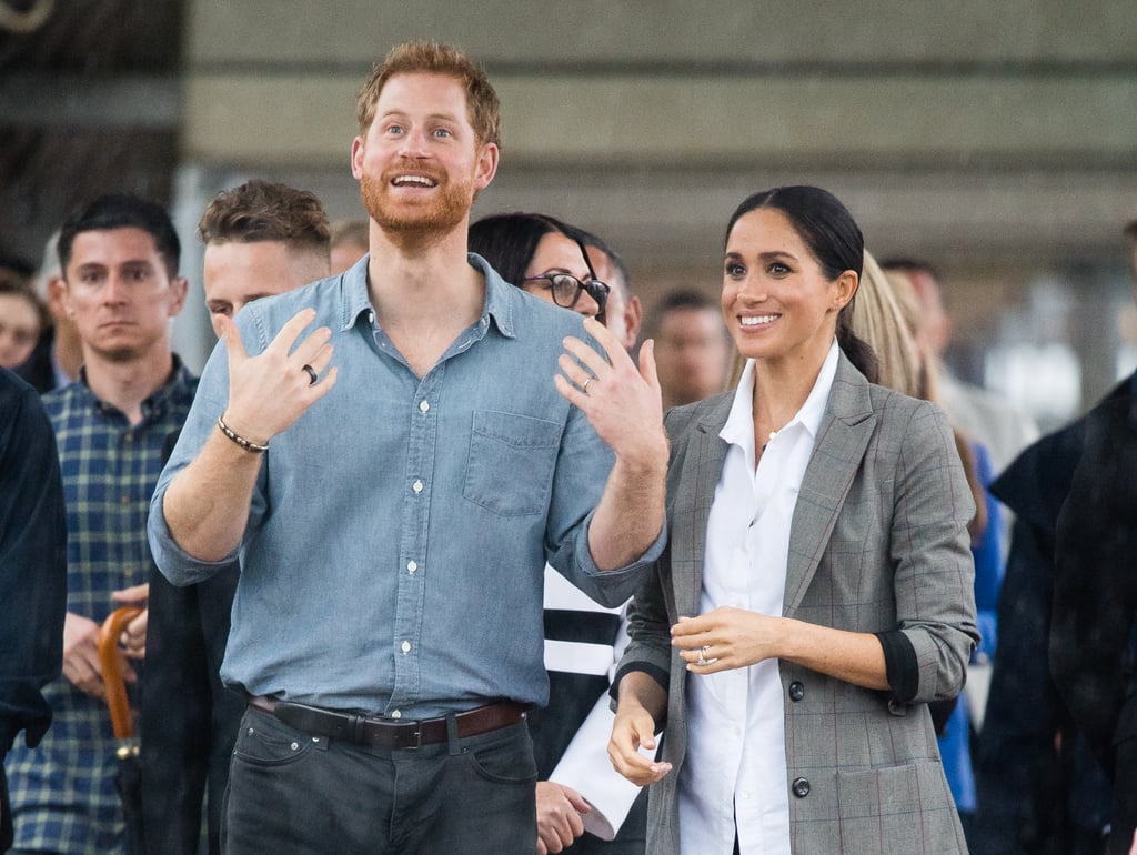 Prince Harry's Black Ring on Royal Tour in Australia 2018