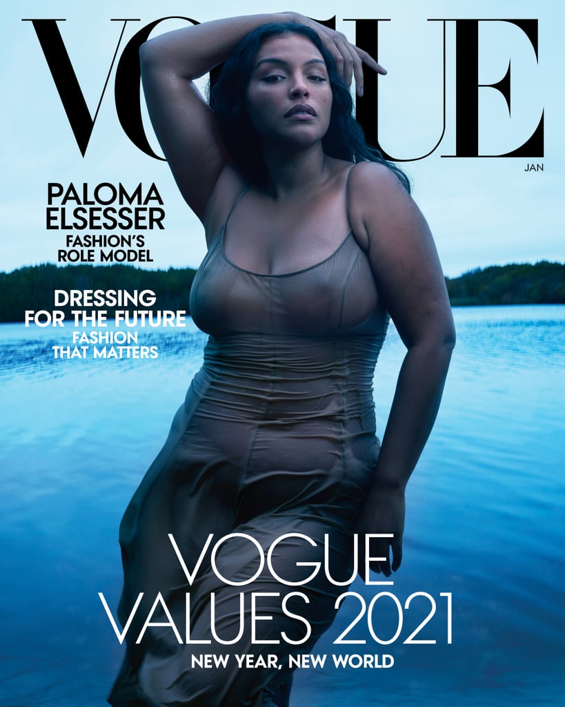 See Model Paloma Elsesser's Vogue Cover and Read Her Quotes | POPSUGAR  Fashion