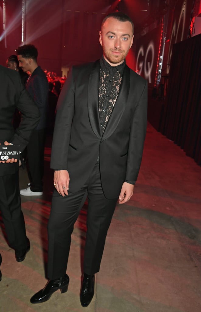 Sam Smith Wears Gucci Heels to the GQ Men of the Year Awards