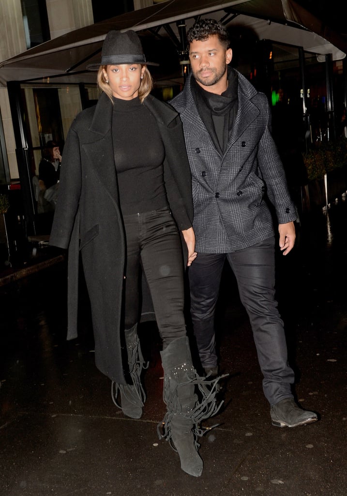 Ciara and Russell Wilson in Paris March 2016