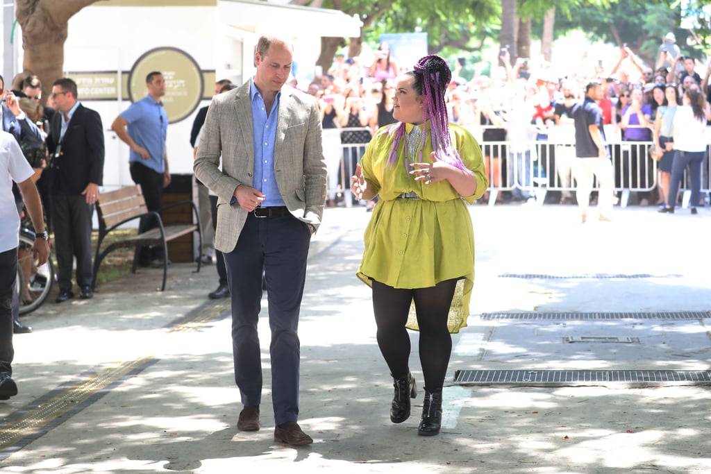 Prince William Meeting Eurovision Winner, Netta Barzilai