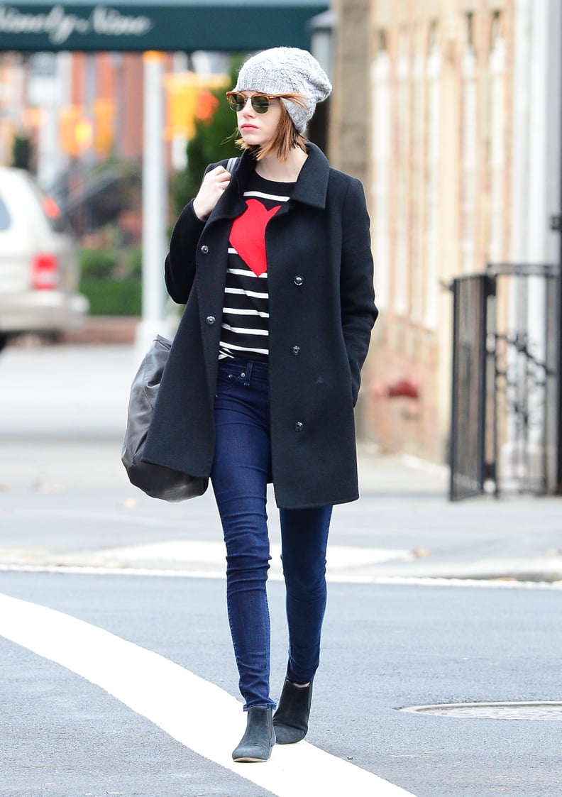 Emma Stone's Perfect Fall Outfit