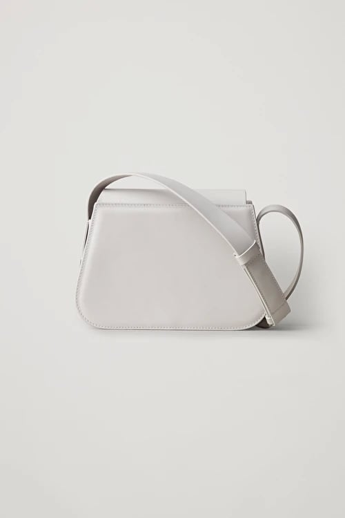 Cos rounded leather shoulder bag cheap