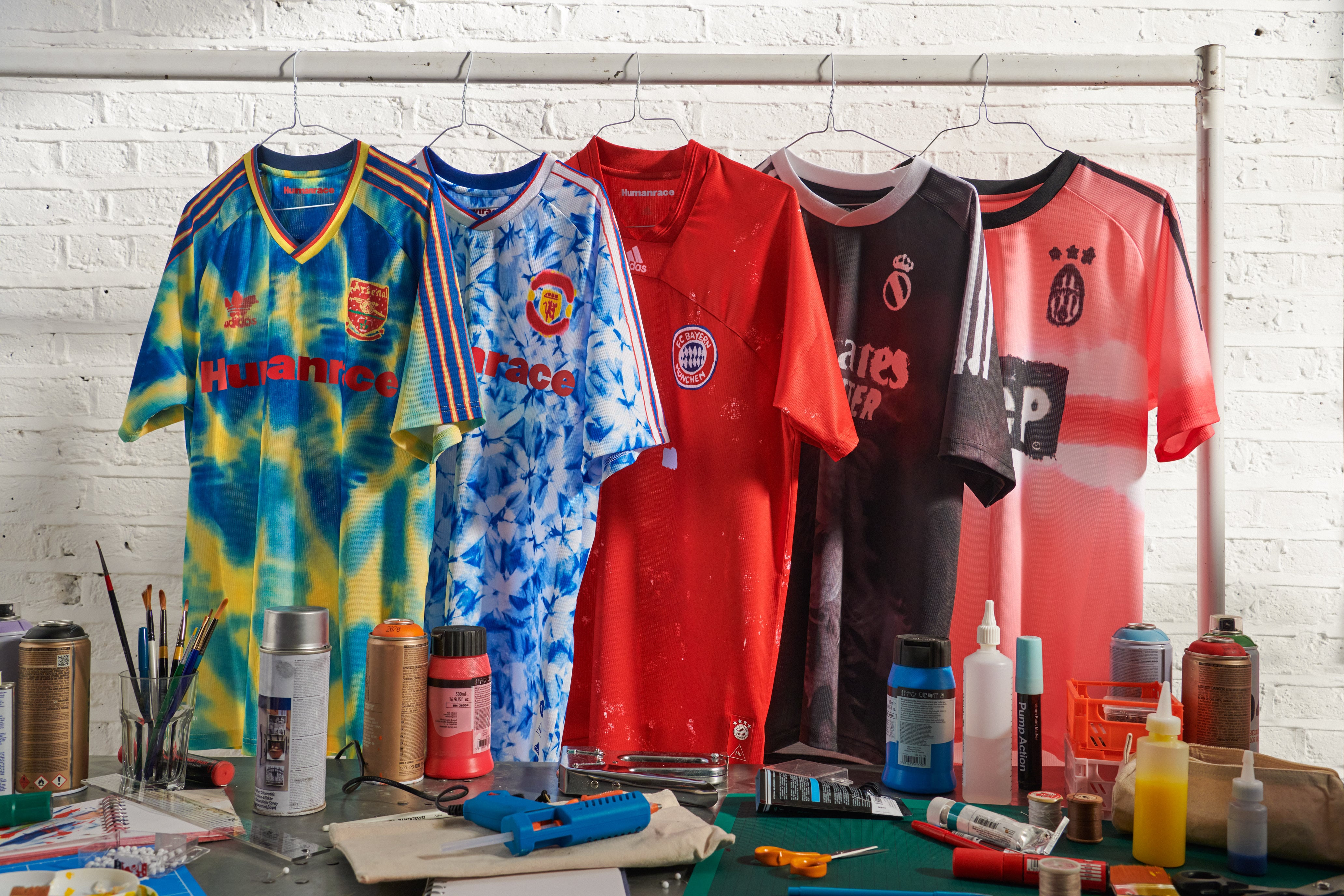 Pharrell Designed Adidas Soccer Jerseys For Iconic Clubs