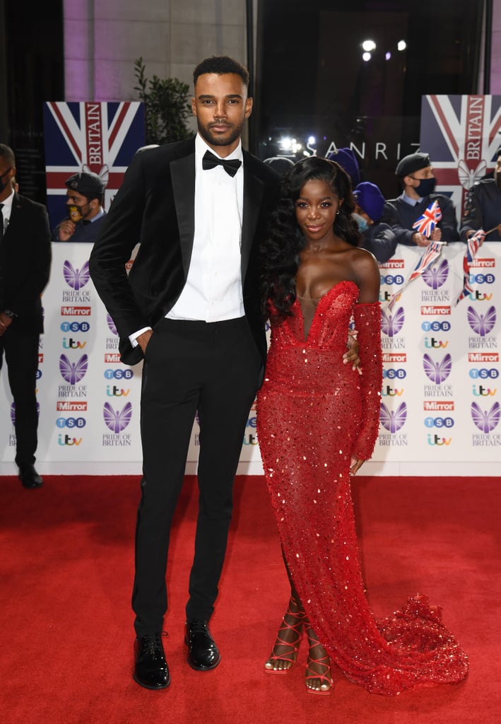 Tyler Cruickshank and Kaz Kamwi at the Pride of Britain Awards 2021