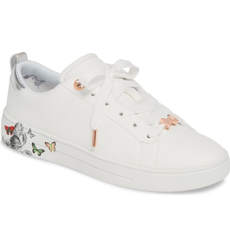 Ted Baker London Mispir Print Lace-Up Sneakers