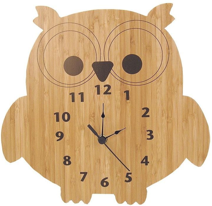 Trend Lab Northwoods Owl Wall Clock
