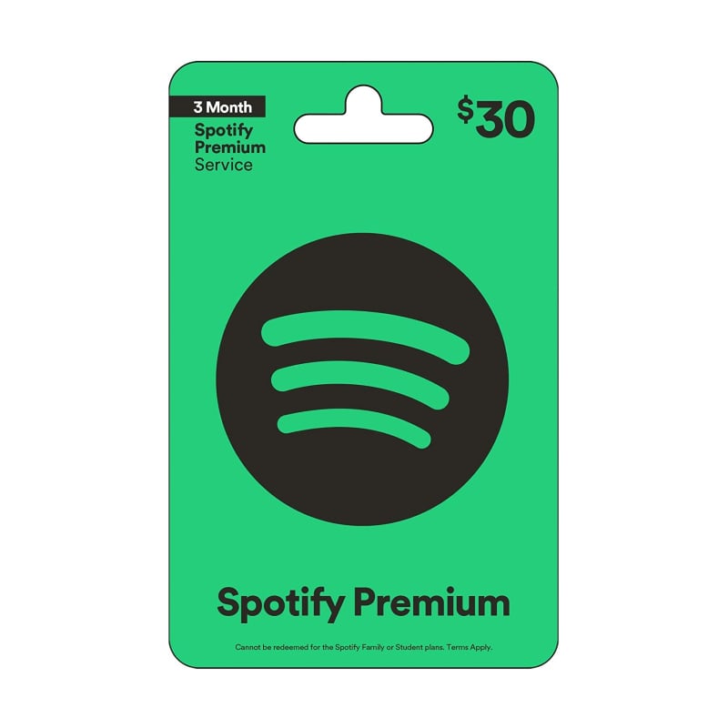 For Tunes: Spotify Gift Card