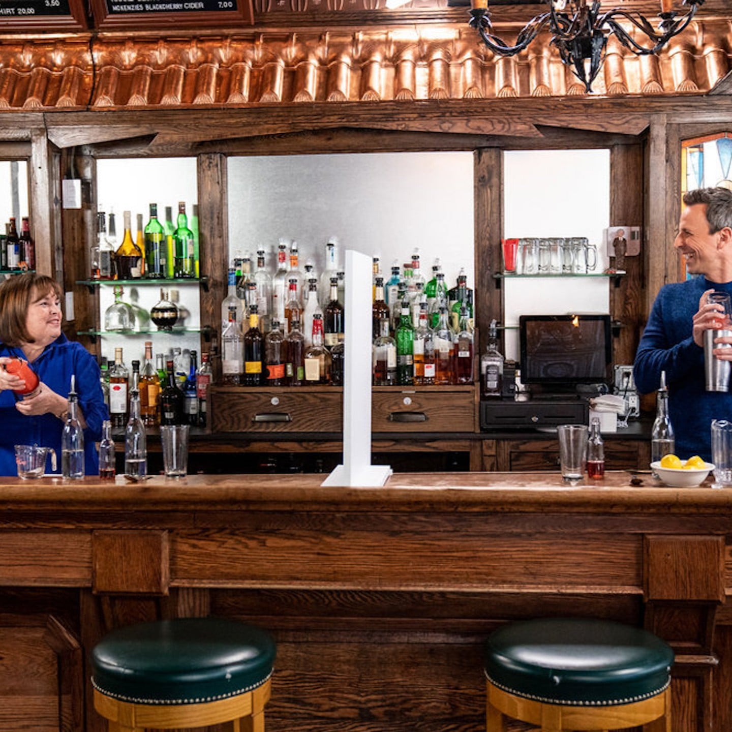 Ina Garten And Seth Meyers Go Day Drinking Popsugar Food
