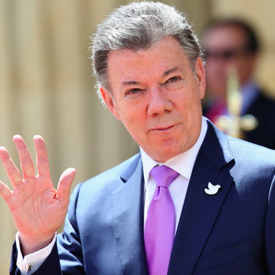 Colombian President Receives Nobel Peace Prize