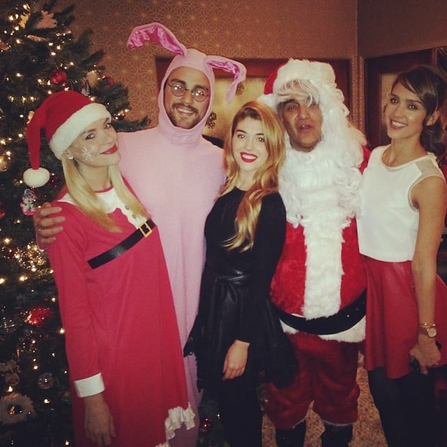 Inspirational 80 Jessica Alba Christmas Card
