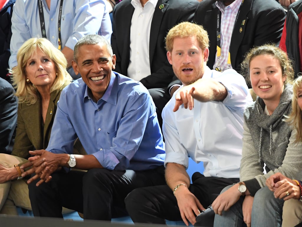 Prince Harry and Barack Obama at Invictus Games 2017