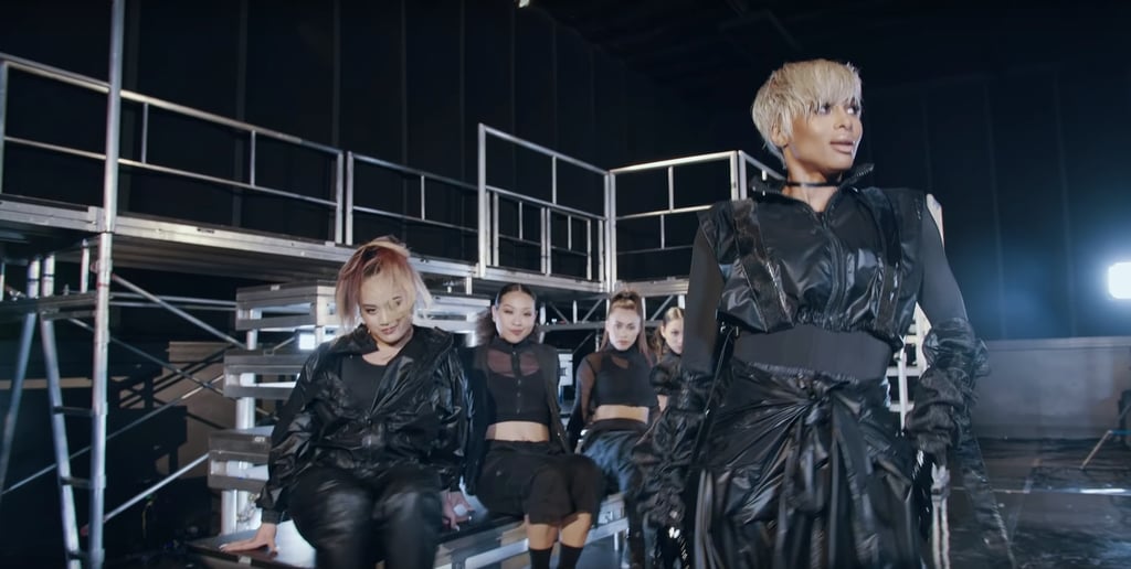 Ciara's Short Blond Hair in "Set" Music Video