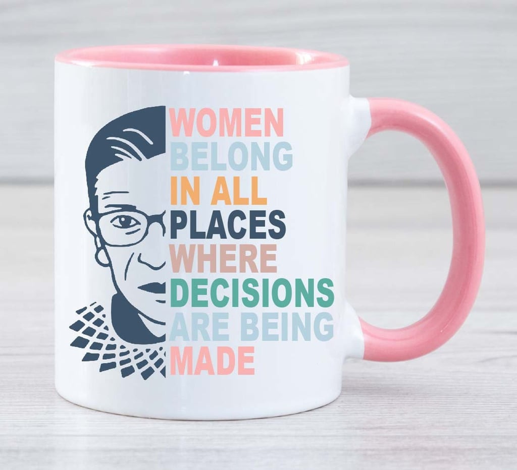 Ruth Bader Ginsburg Inspired Mug