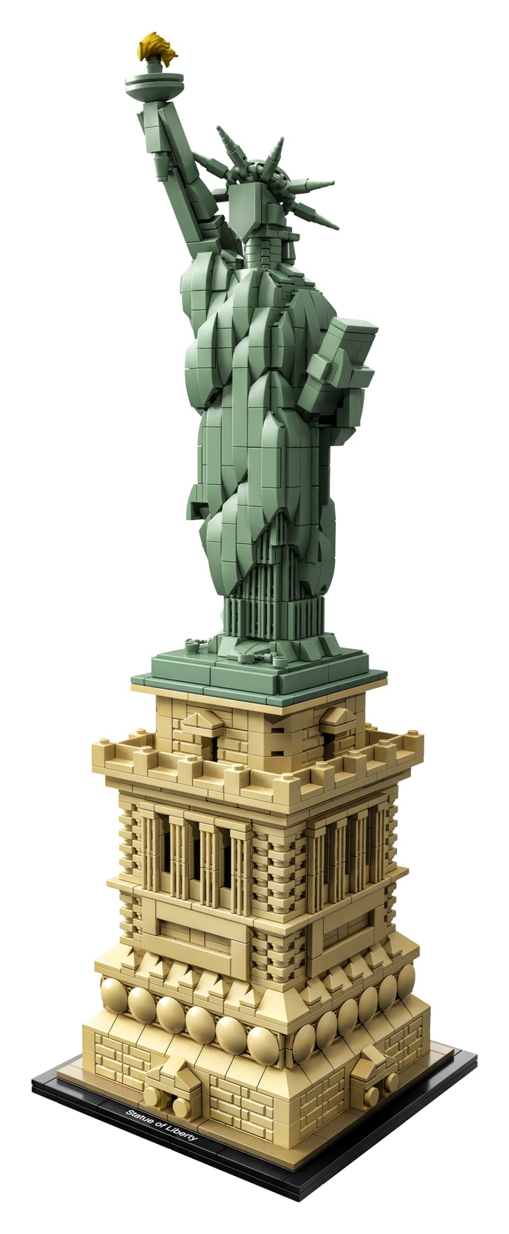 Lego statue of liberty online piece count