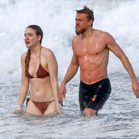 Charlie Hunnam Shirtless in Mexico With Morgana McNelis 2018