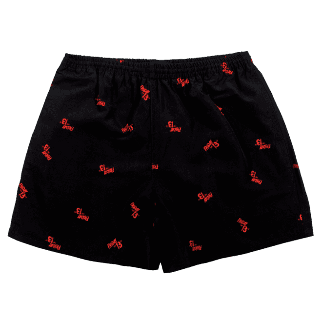 Dumbgood Friday the 13th Repeat Logo Shorts