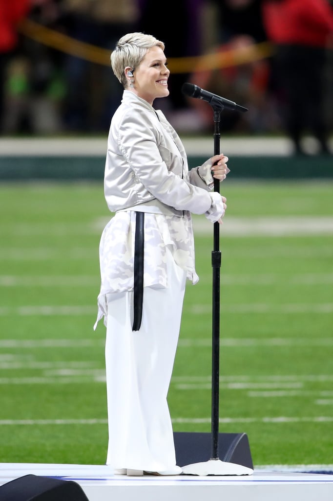 Pink's Super Bowl Outfit 2018