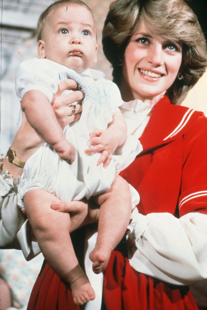 Princess Diana in 1985: "A parcel of any shape or form has never been safe with me and I fear that William has also picked up this dreadful habit from his mother, as I find wrapping paper undone in the most extraordinary places!"