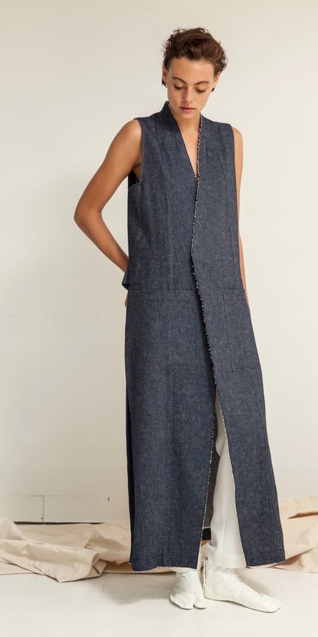 Schai Sensei Denim Duster Sleeveless Coat 880 Kendall Jenner S Favorite Spring Coat Will Be Your New Go To Popsugar Fashion Photo 30