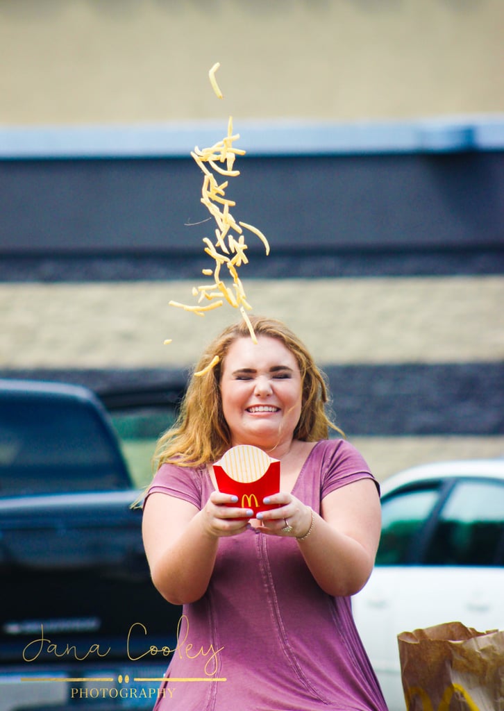 High School Senior Photos at McDonald's