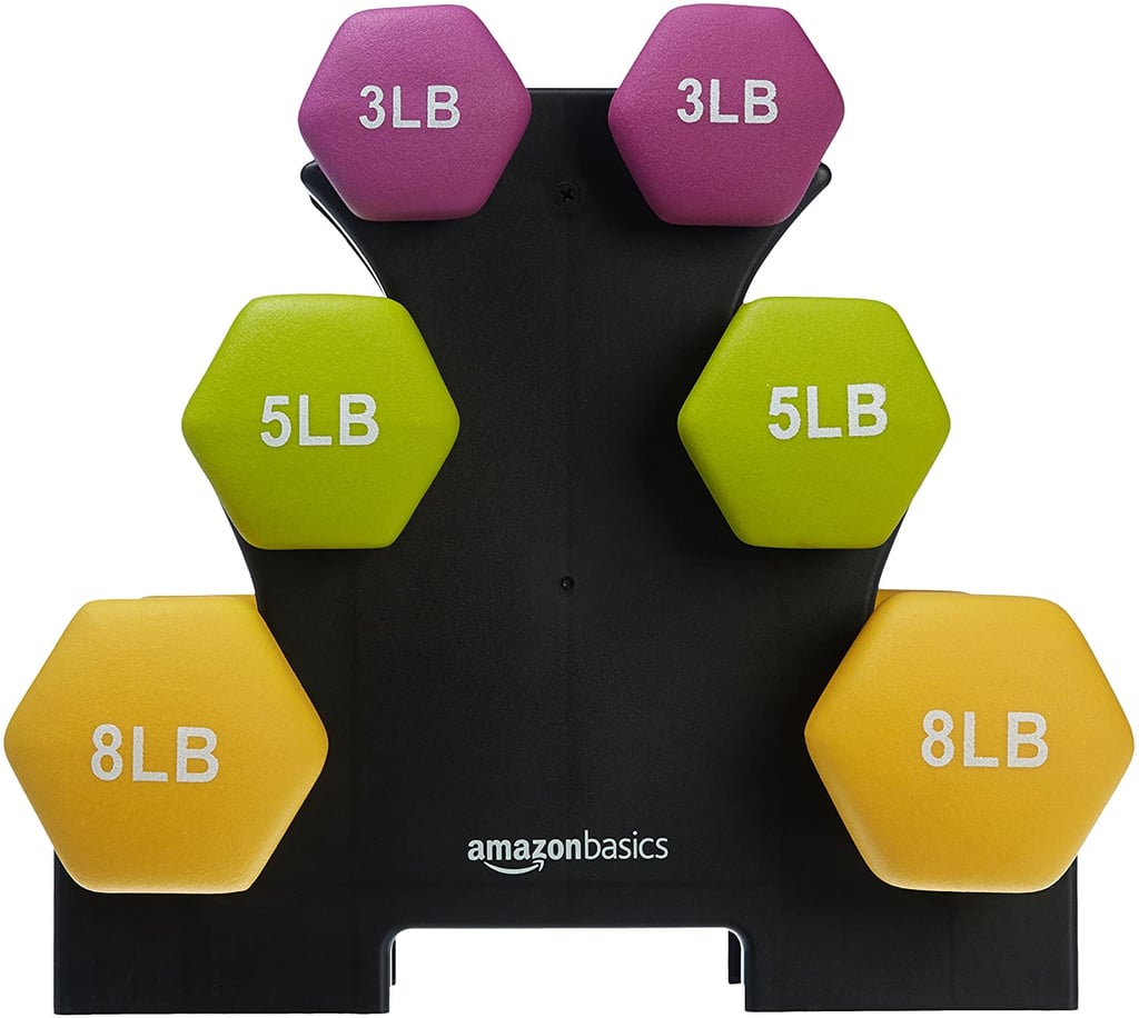 AmazonBasics Neoprene Dumbbell Hand Weights