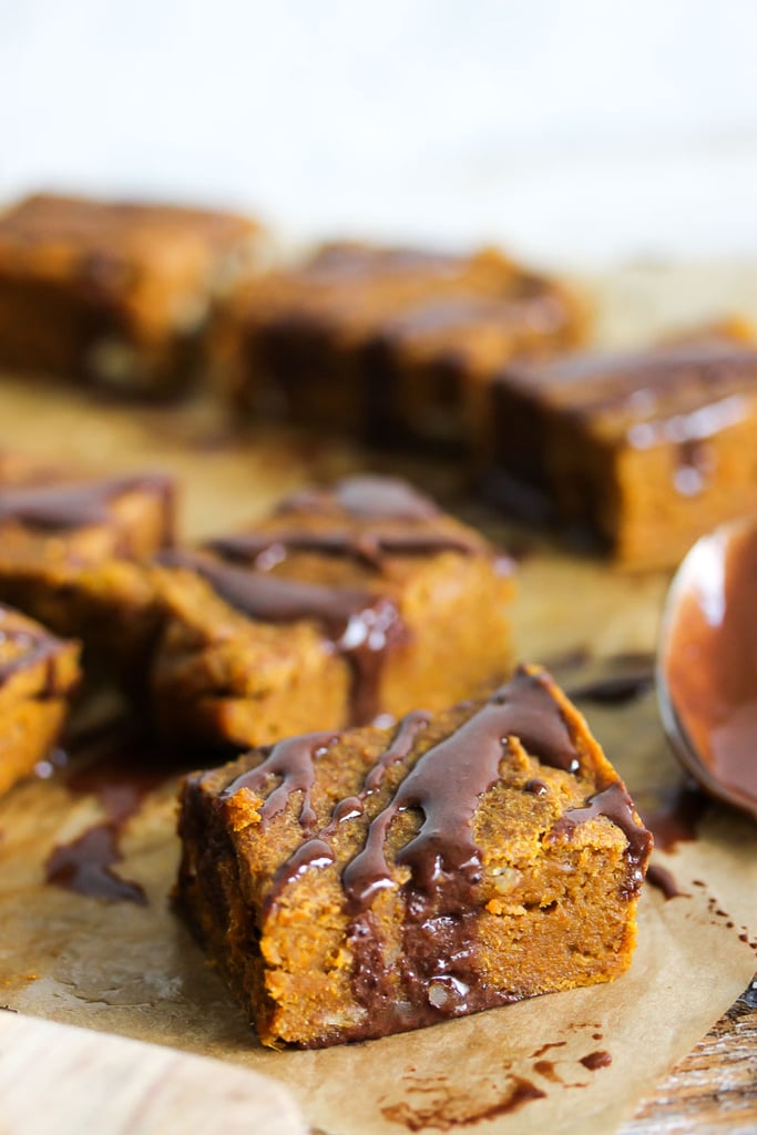 Whole-Grain Pumpkin-Pecan Blondies
