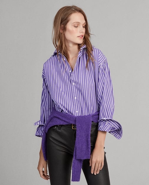 Ralph Lauren x Friends Striped Cotton Shirt