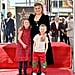 Kelly Clarkson, Her Kids at Hollywood Walk of Fame Ceremony