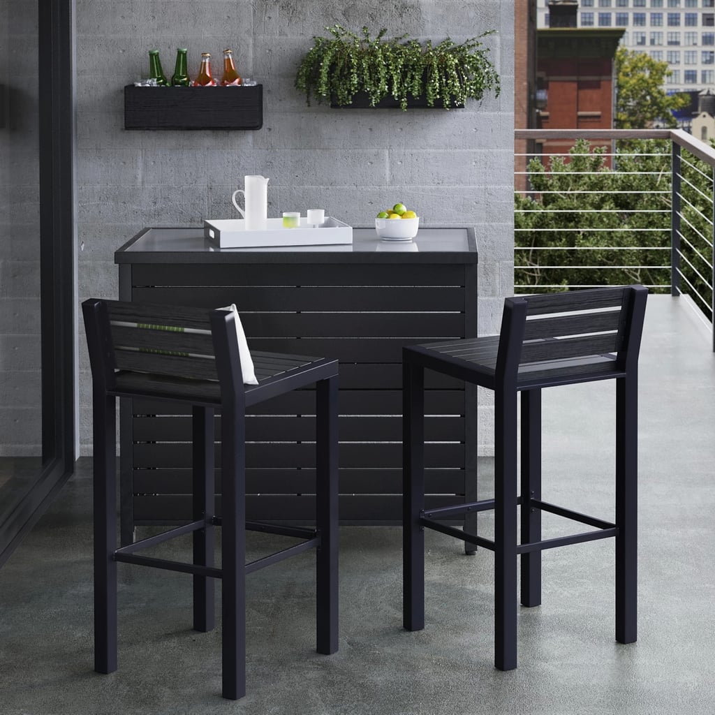 Bryant Metal Patio Bar Set