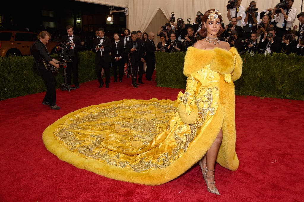 Rihanna at the 2015 Met Gala | Rihanna's Met Gala Dresses | POPSUGAR ...