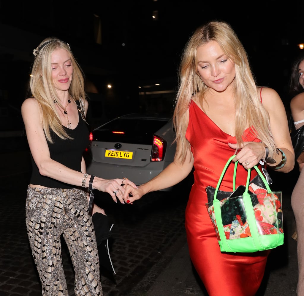 Kate Hudson Goes Out With Her Ex's Wife Elle Evans in London