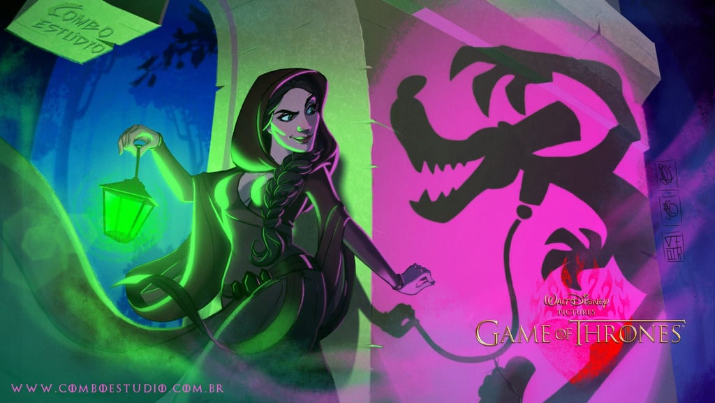 Melisandre's creepy monster-child looks way cuter in the Disney world.