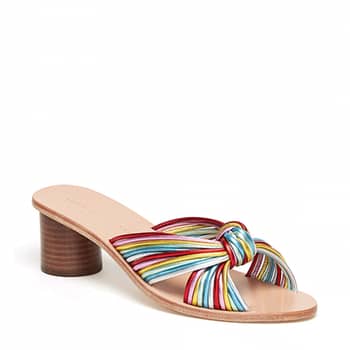 Celeste mid heel knot slide cheap