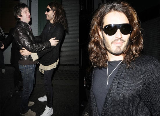 13/01/2009 Russell Brand and Noel Gallagher