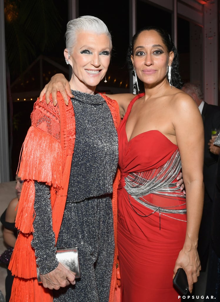 Pictured: Maye Musk and Tracee Ellis Ross
