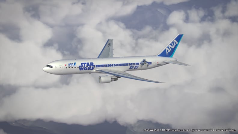 Here is what the other Star Wars jet  — ANA — will look like.