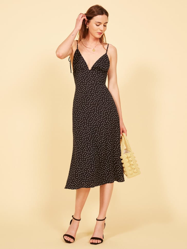 Reformation Talita Dress Emily Ratajkowski Wore This Polka Dot