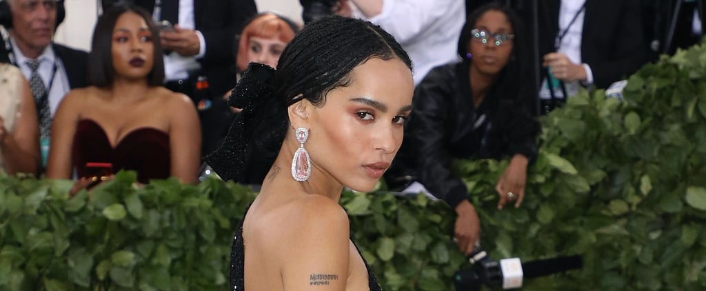Zoë Kravitz Saint Laurent Met Gala Dress 2018