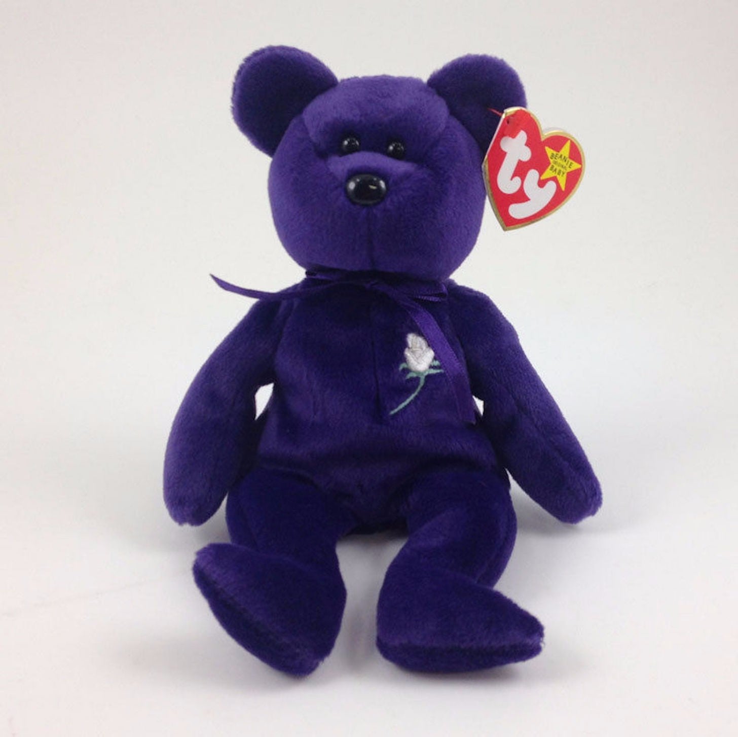 Purple princess beanie baby outlet value