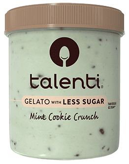 Talenti Less Sugar Mint Cookie Crunch