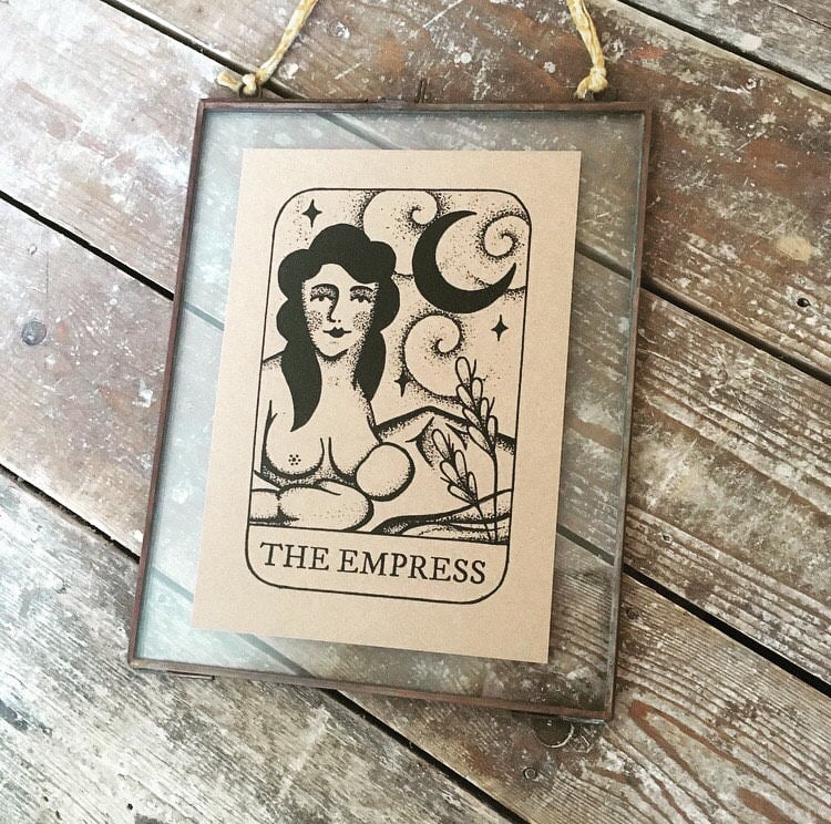 The Empress Tarot Card Print ($11)