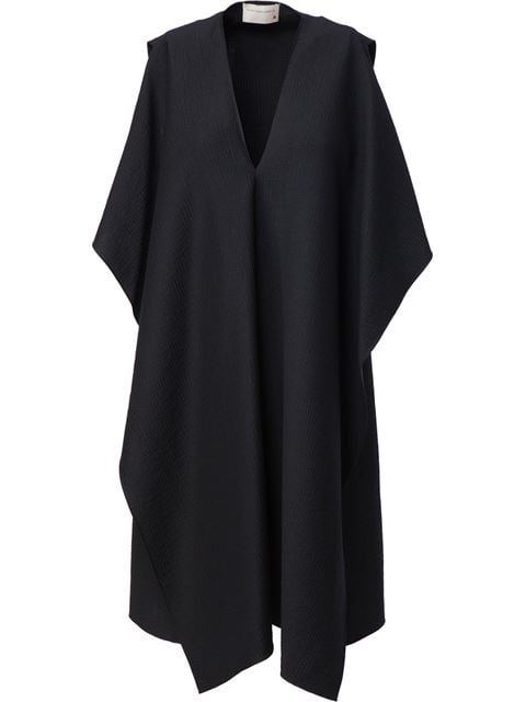 Kim Kardashian's Black Valentino Cape Dress | POPSUGAR Fashion