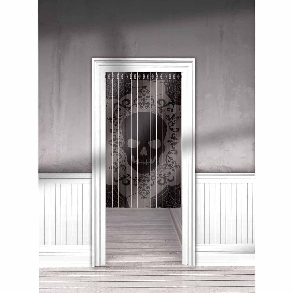 Skull Lace Mesh Door Curtain ($11, originally $15)
