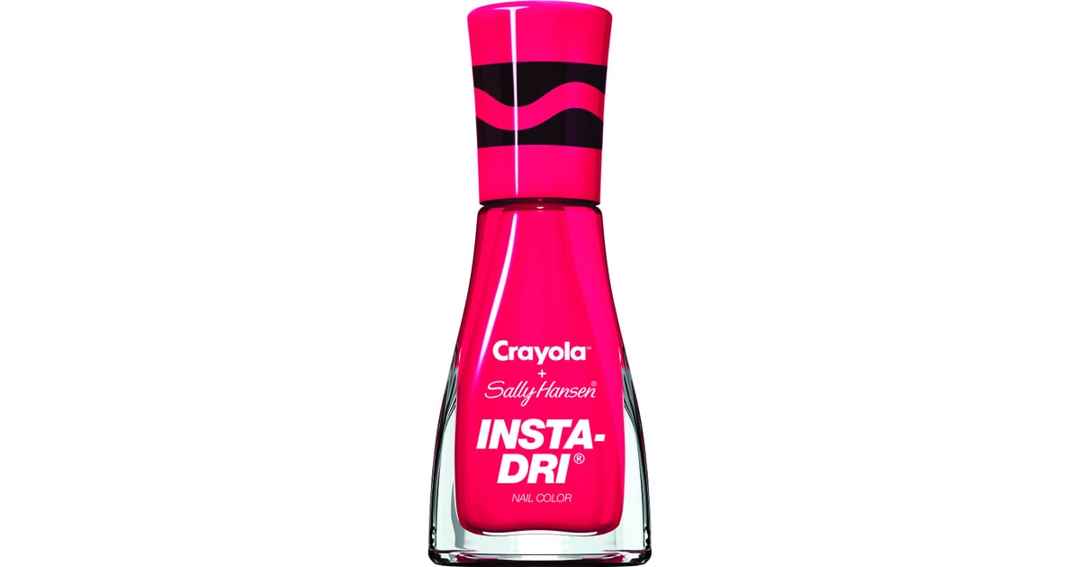 Razzmatazz Sally Hansen x Crayola InstaDri Nail Polish Collection